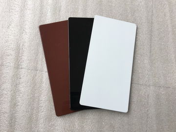 الصين أسود الألمنيوم تسجيل لوحات / مانعة لتسرب الماء علامة المواد مع توحيد اللون المزود