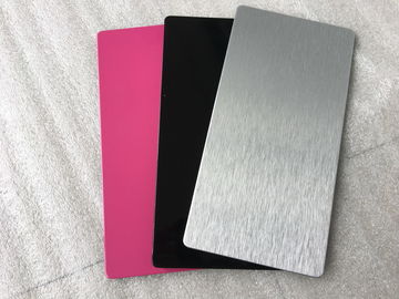 الوردي / أسود الخارجي معزول جدار الكسوة لوحات عالية الكثافة 5 ملليمتر سمك